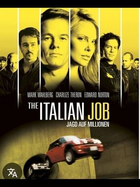 Vintage Italian Job Promo Shirt. Large. AAA Tag